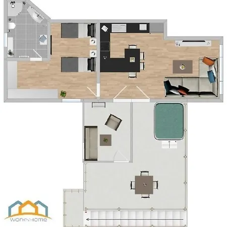 In Heselbach Mit Grill, Whirlpool Und Garten Apartment *